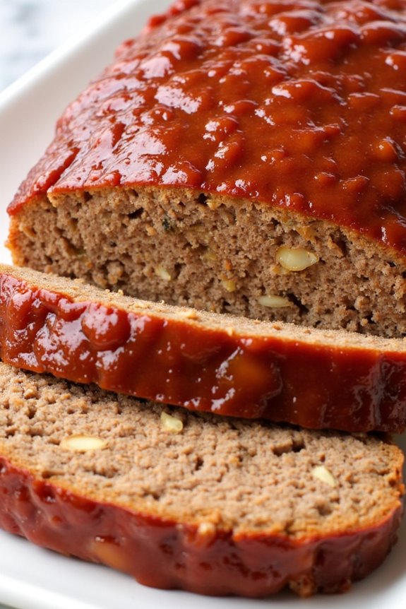 crispy juicy air fryer meatloaf