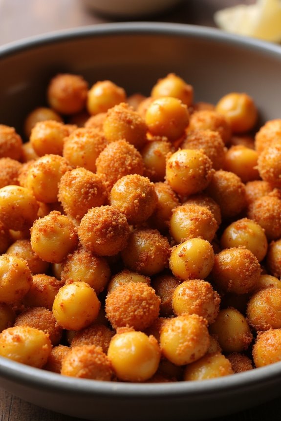 crispy seasoned protein snack