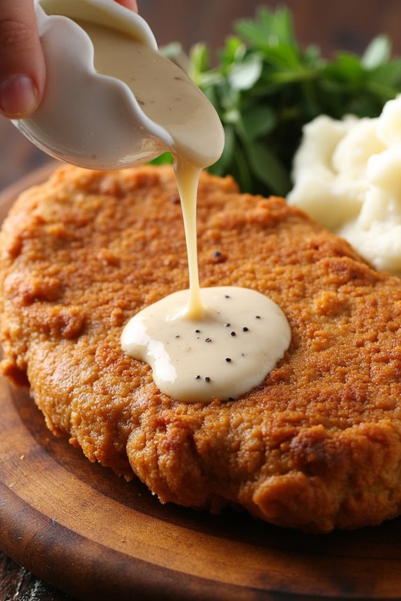 crispy southern air fried steak