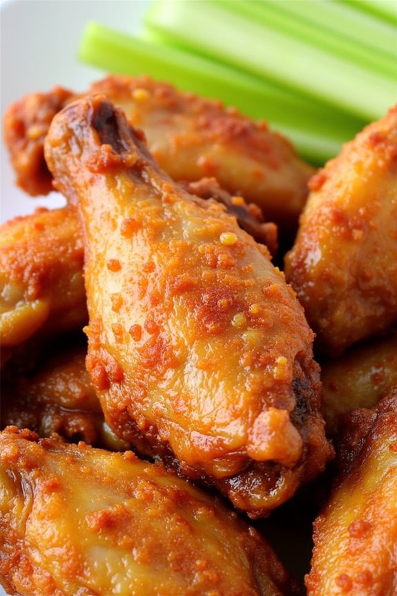effortless crispy chicken wings