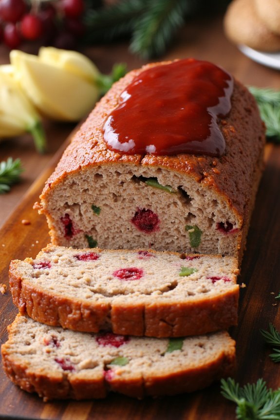 festive turkey meatloaf recipe