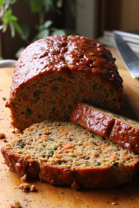 flavorful vegetarian meatloaf recipe