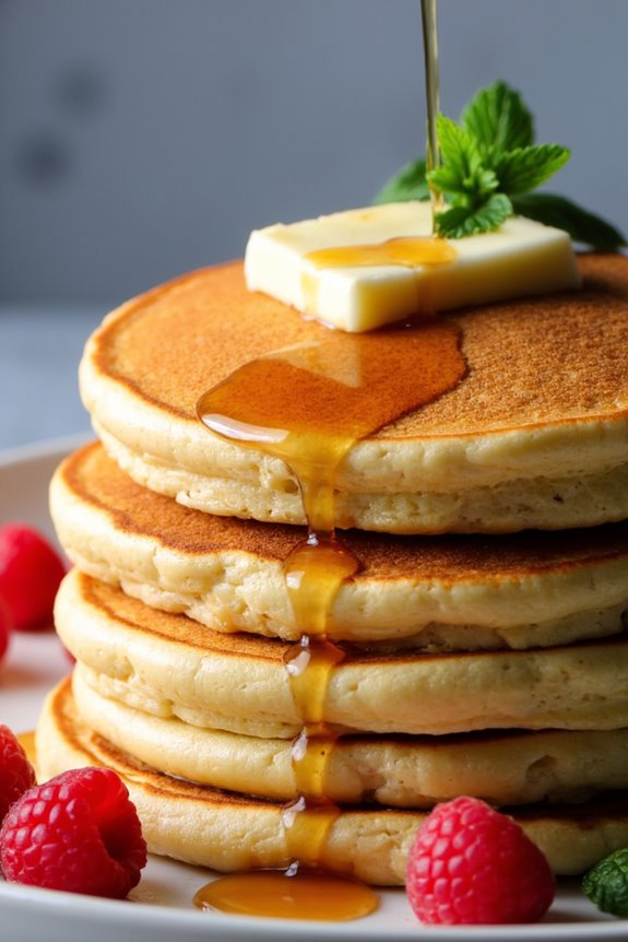 fluffy air fryer pancakes recipe