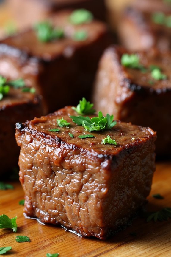 garlic butter steak bites