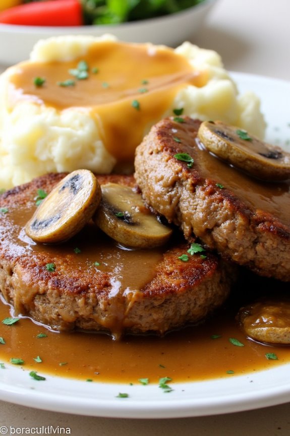 gluten free air fryer salisbury steak