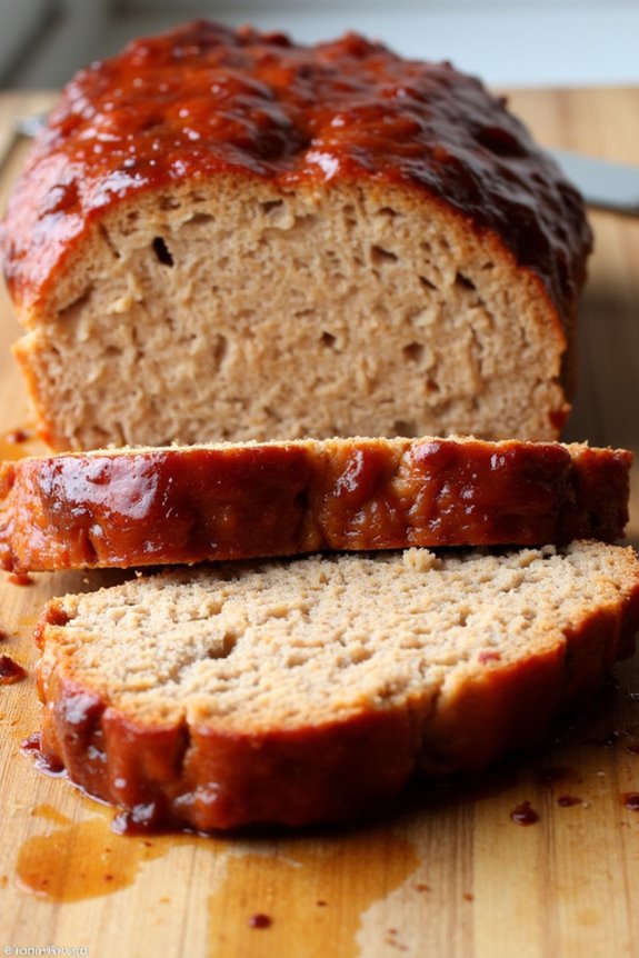healthy bbq turkey meatloaf