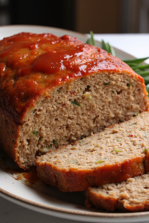 healthy juicy turkey meatloaf