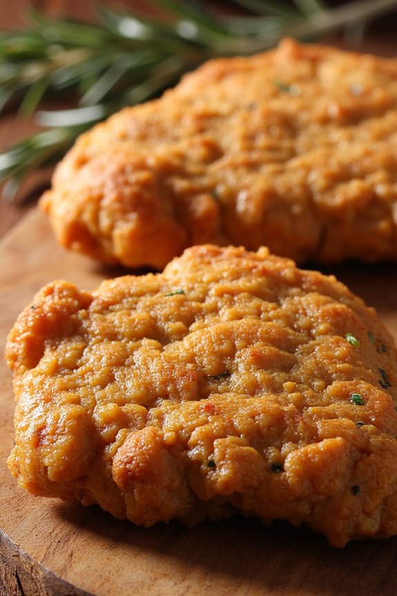 herb infused air fried steak