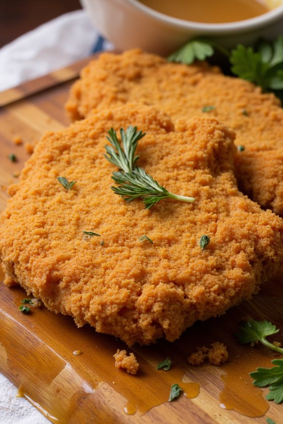 panko crusted air fryer steak