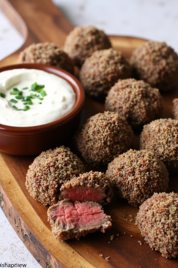 peppercorn steak bites appetizer