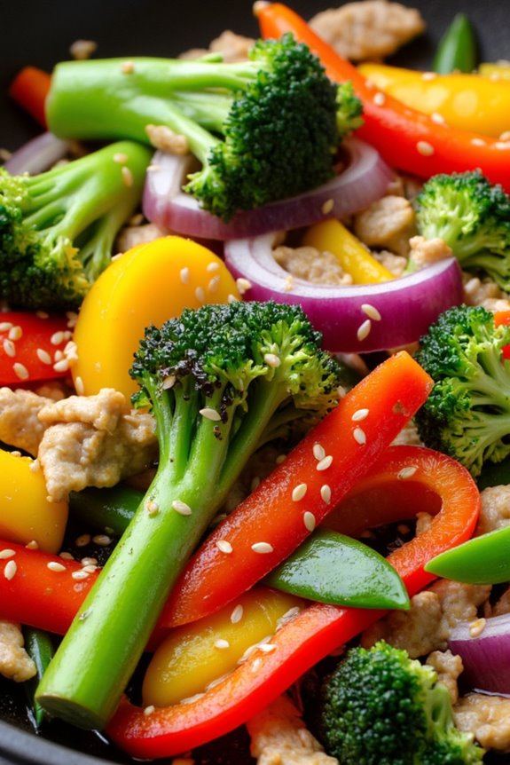 quick and nutritious veggie stir fry