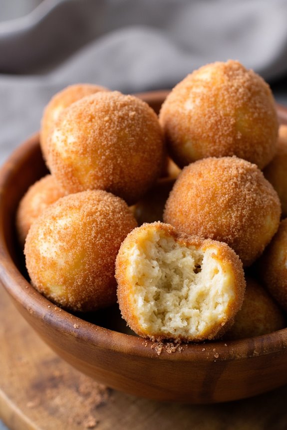 quick easy air fried donuts