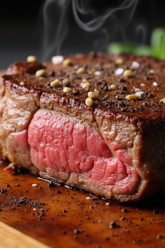 reheat steak with oil