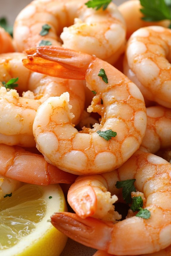 romantic garlic butter shrimp
