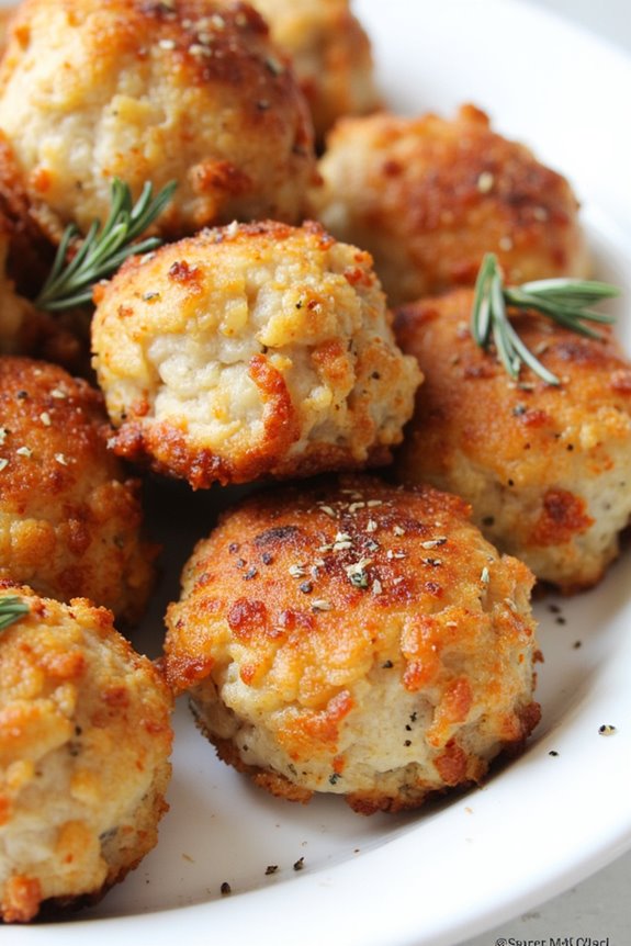 savory air fried pork bites