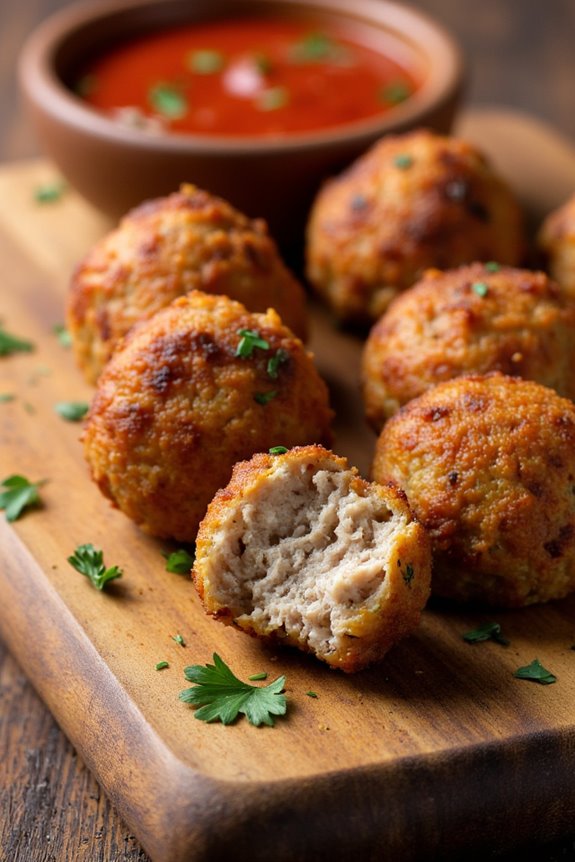 savory turkey meatballs recipe
