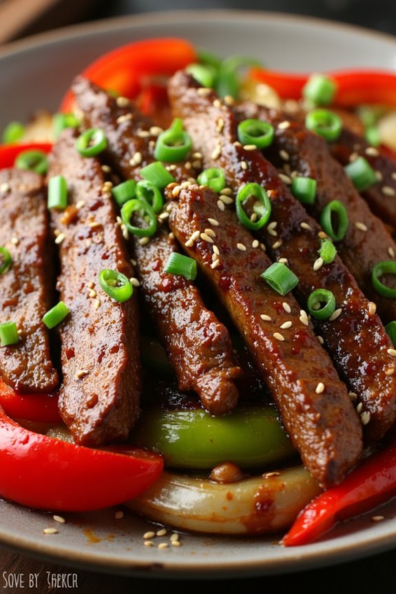 teriyaki pepper steak delight
