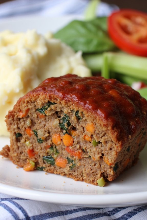 veggie packed mini meatloaves recipe