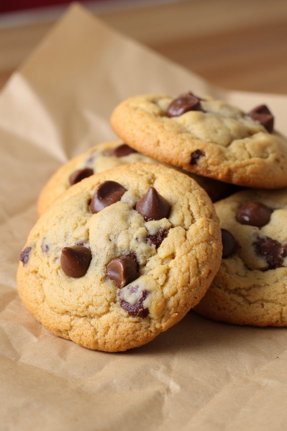 air fryer chocolate chip cookies