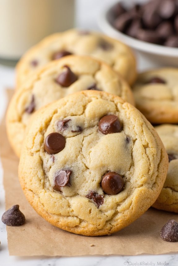 air fryer chocolate chip cookies