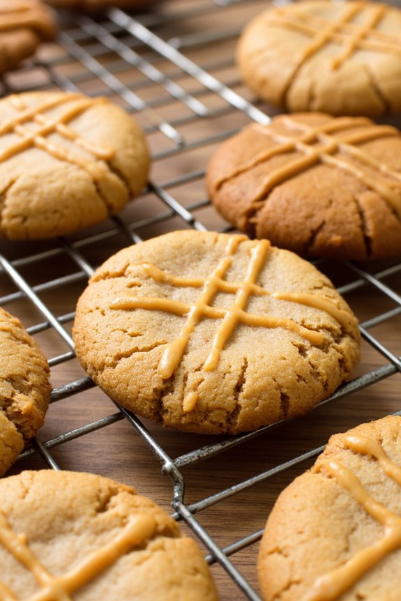 air fryer peanut butter cookies