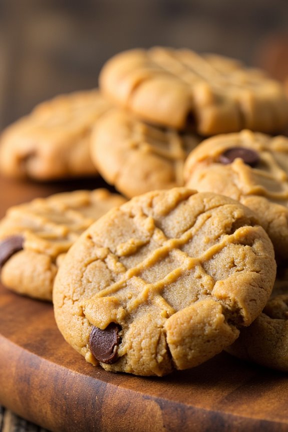 air fryer peanut butter cookies