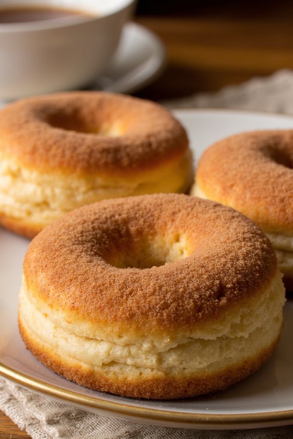 cinnamon sugar biscuit donuts
