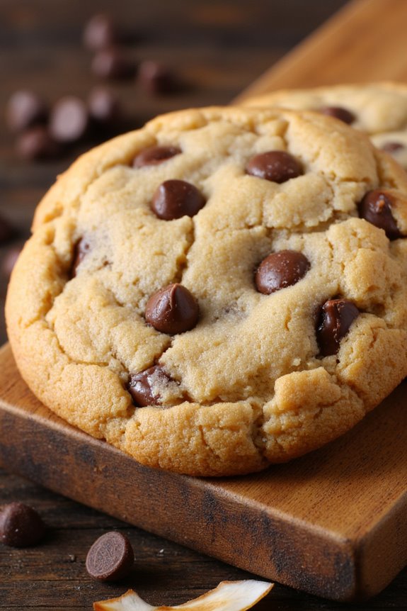 coconut chocolate chip cookies