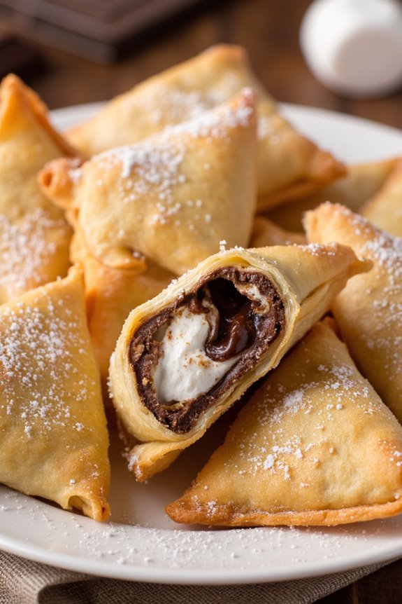 crispy chocolate marshmallow delights