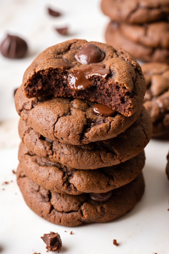 decadent air fried chocolate bites