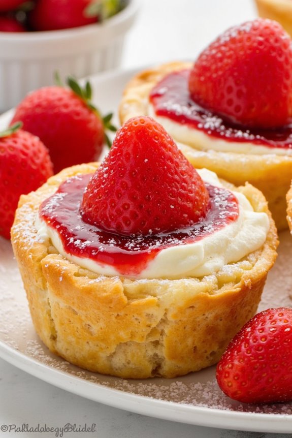 delightful individual cheesecake cups
