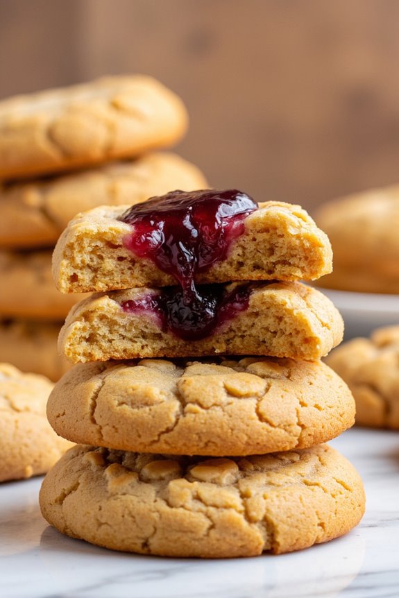 gooey air fryer cookies