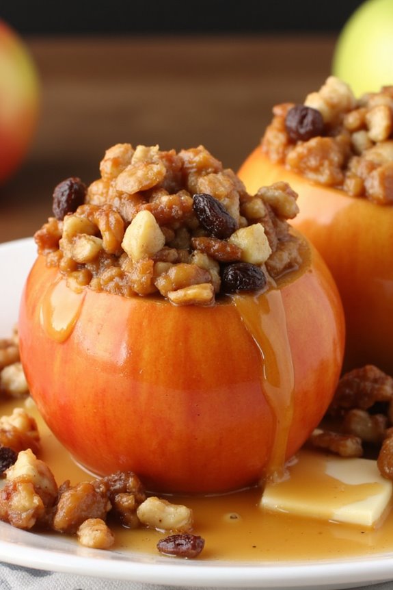 honey baked apples air fryer
