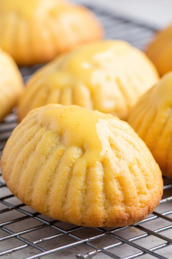 lemon drizzle madeleines recipe