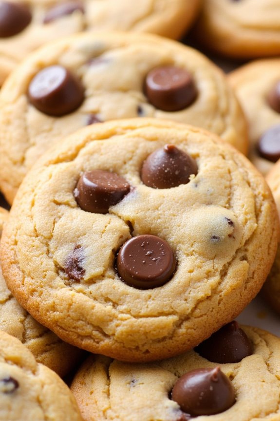 peanut butter chocolate chip cookies