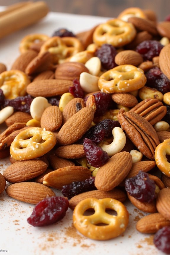 sweet and salty snack mix