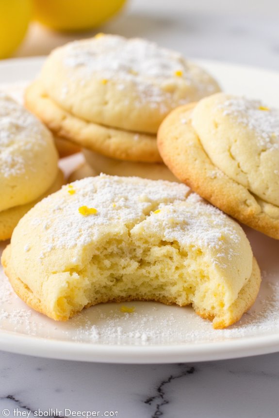 zesty lemon air fryer cookies