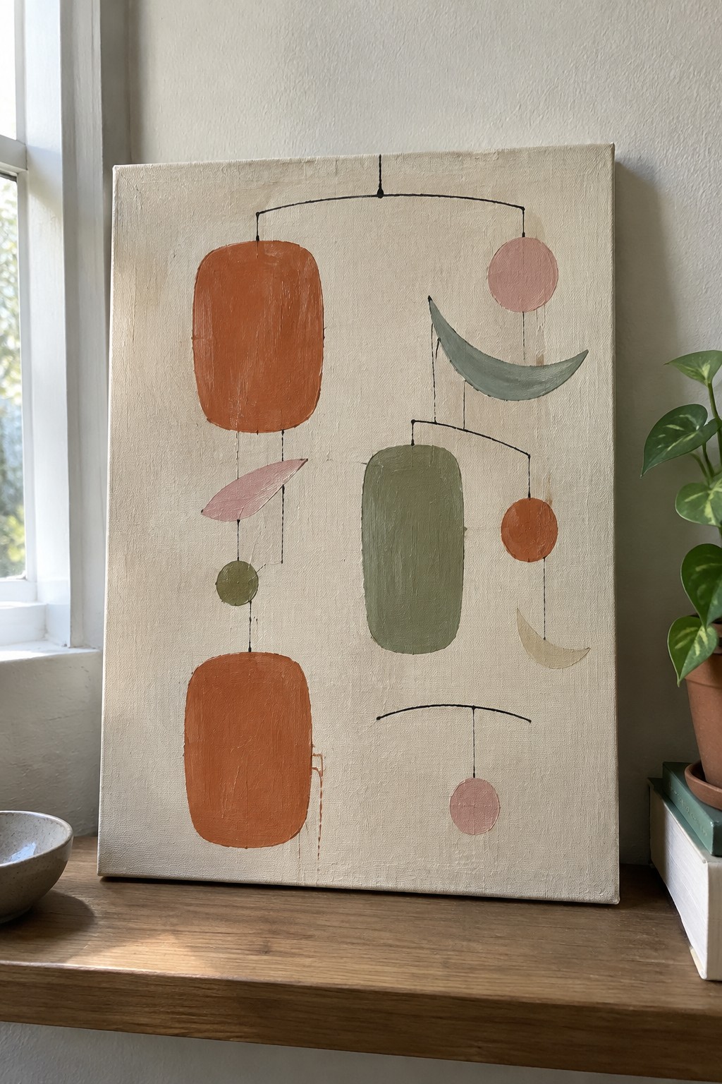 Contrast Abstract Art Pattern 18 Easy Abstract Painting Ideas for Beginners Using Geometric Forms