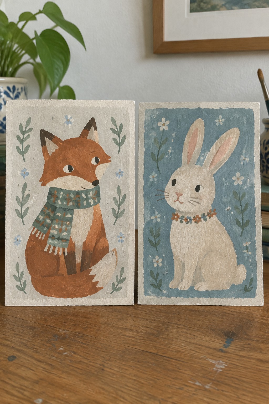 18 Easy Couple Painting Ideas Using Coordinated Canvas Designs