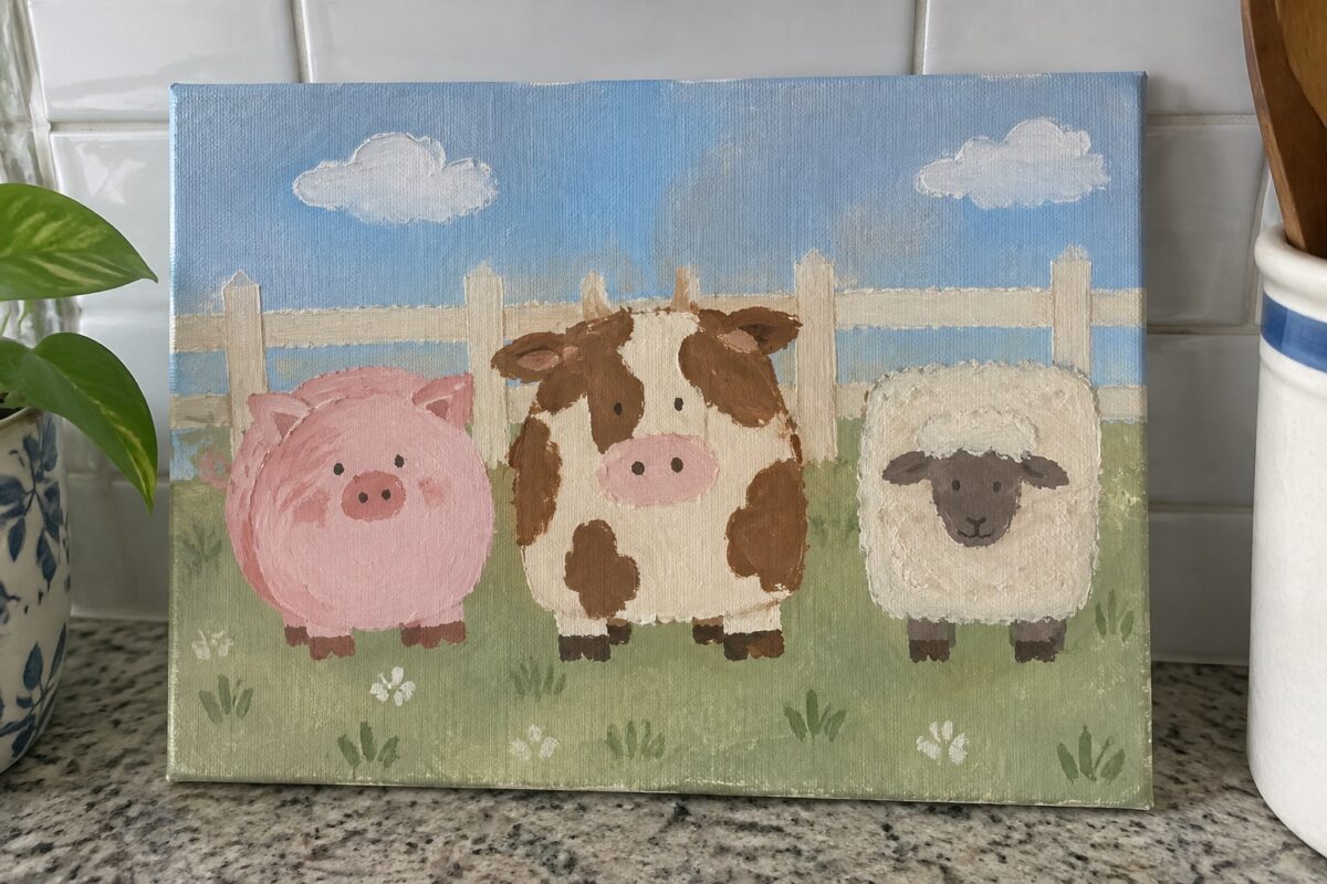 18 Easy Painting Ideas for Kids Featuring Simple Animal Shapes