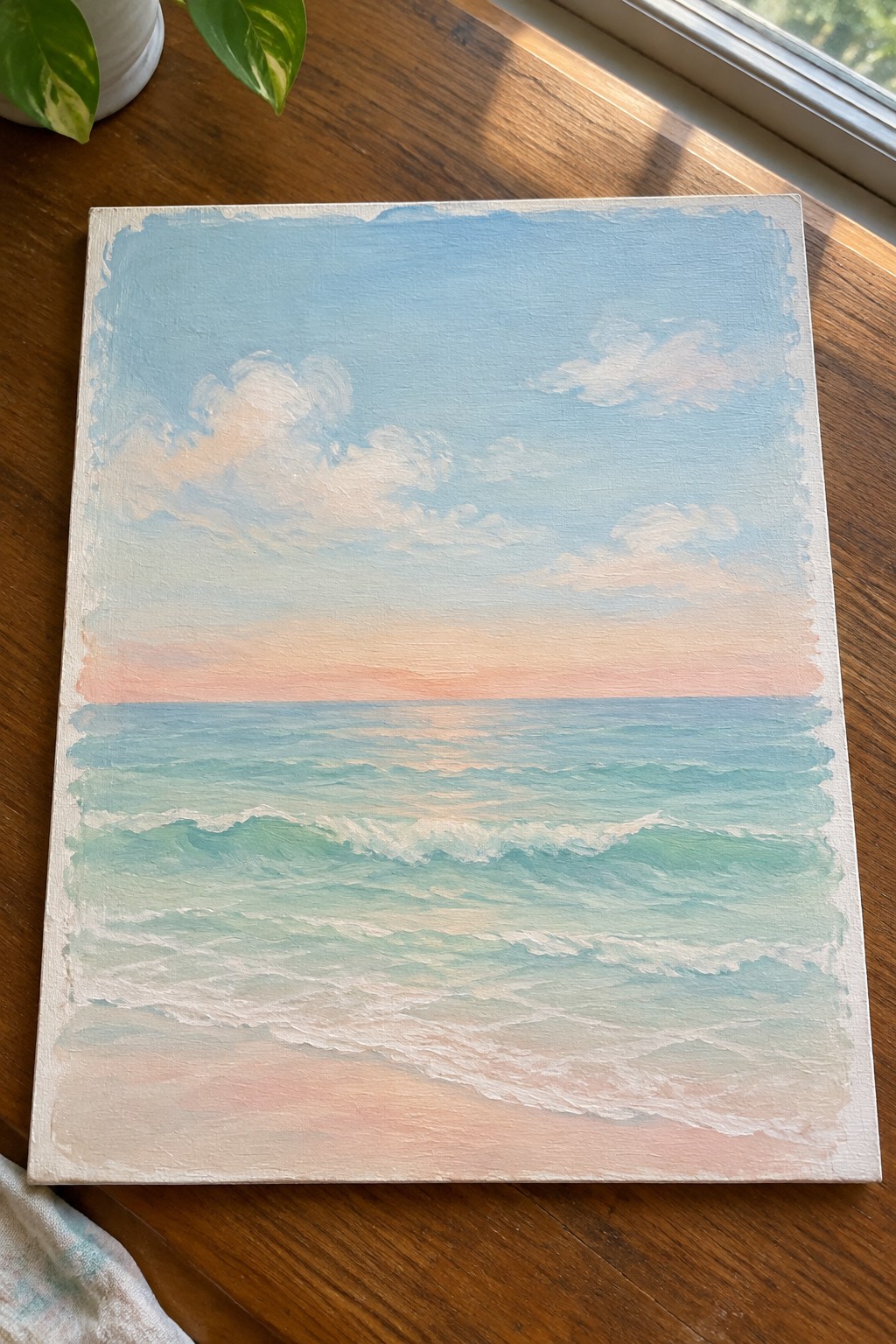 On Without Color 20 Easy Painting Ideas on Canvas in Soft Pastel Colors