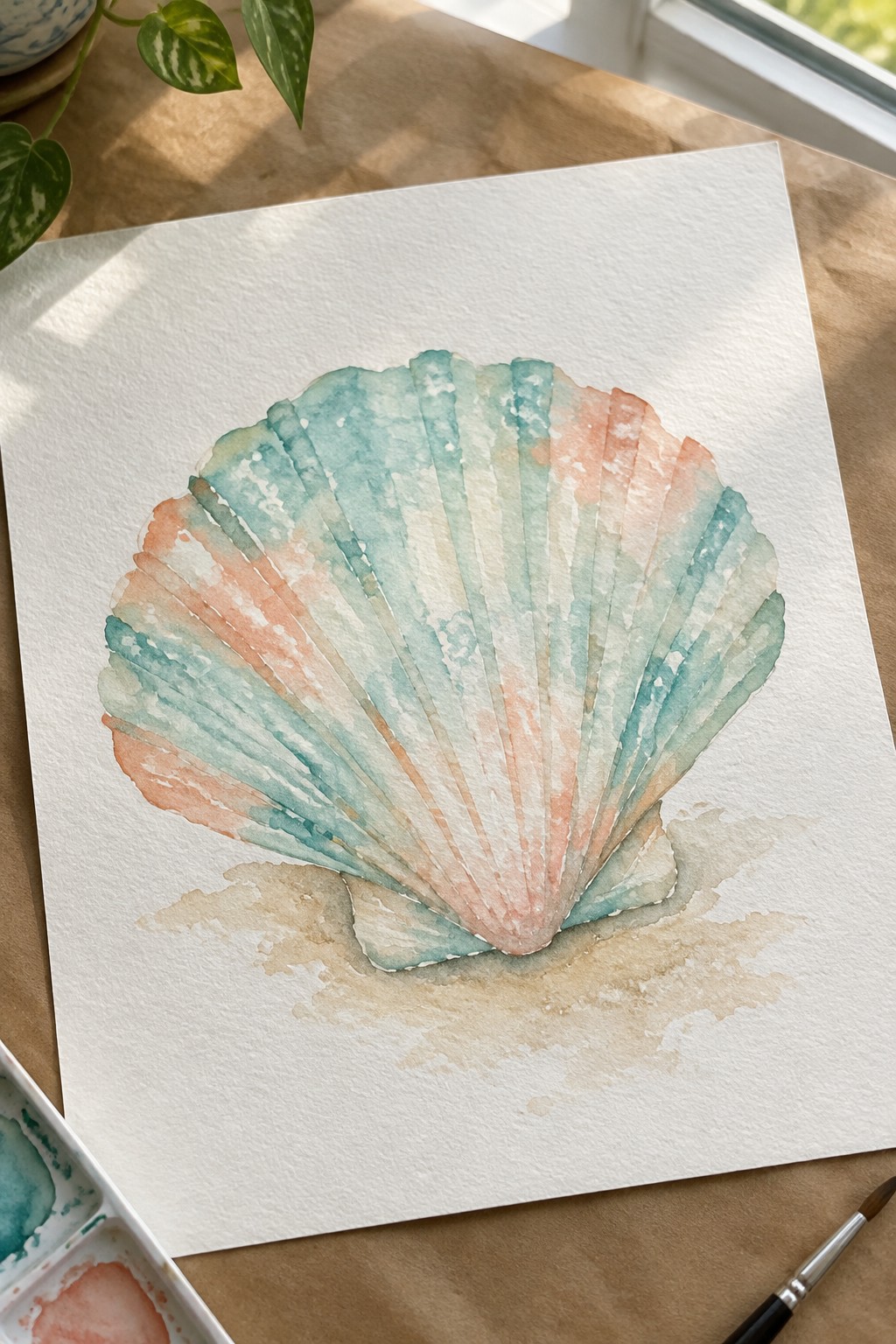 20 Easy Seashell Painting Ideas Inspired by Ocean Colors
