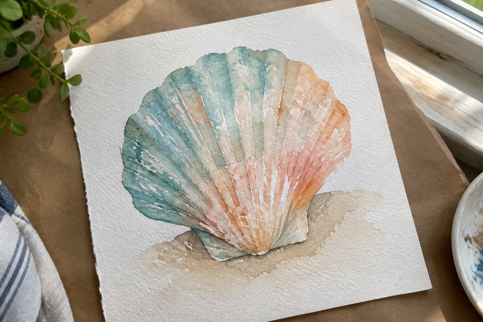 20 Easy Seashell Painting Ideas Inspired by Ocean Colors